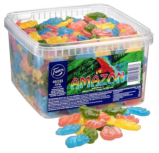 Fazer Amazon hedelmämakeiset 2kg