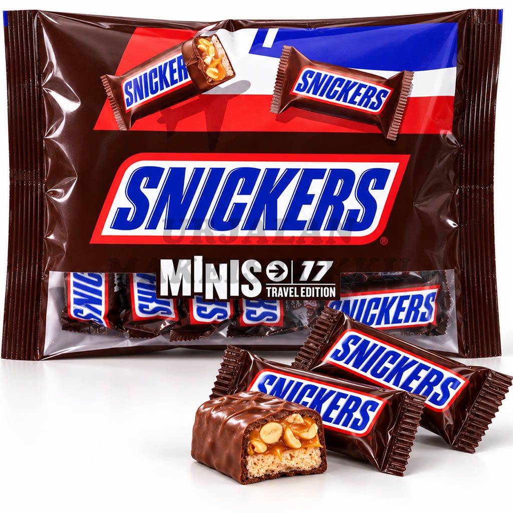 Snickers Minis Travel Edition suklaapatukka 333g