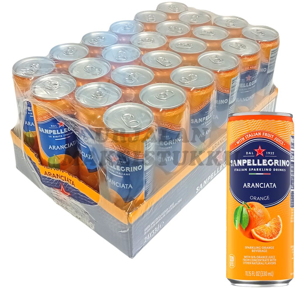 San Pellegrino Aranciata virvoitusjuoma 330ml x 24kpl