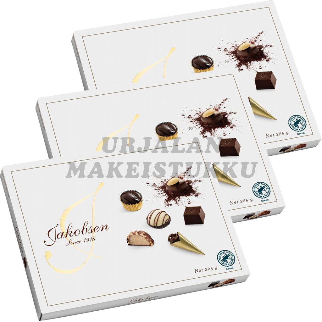 Jakobsen suklaakonvehti 225g x 3kpl