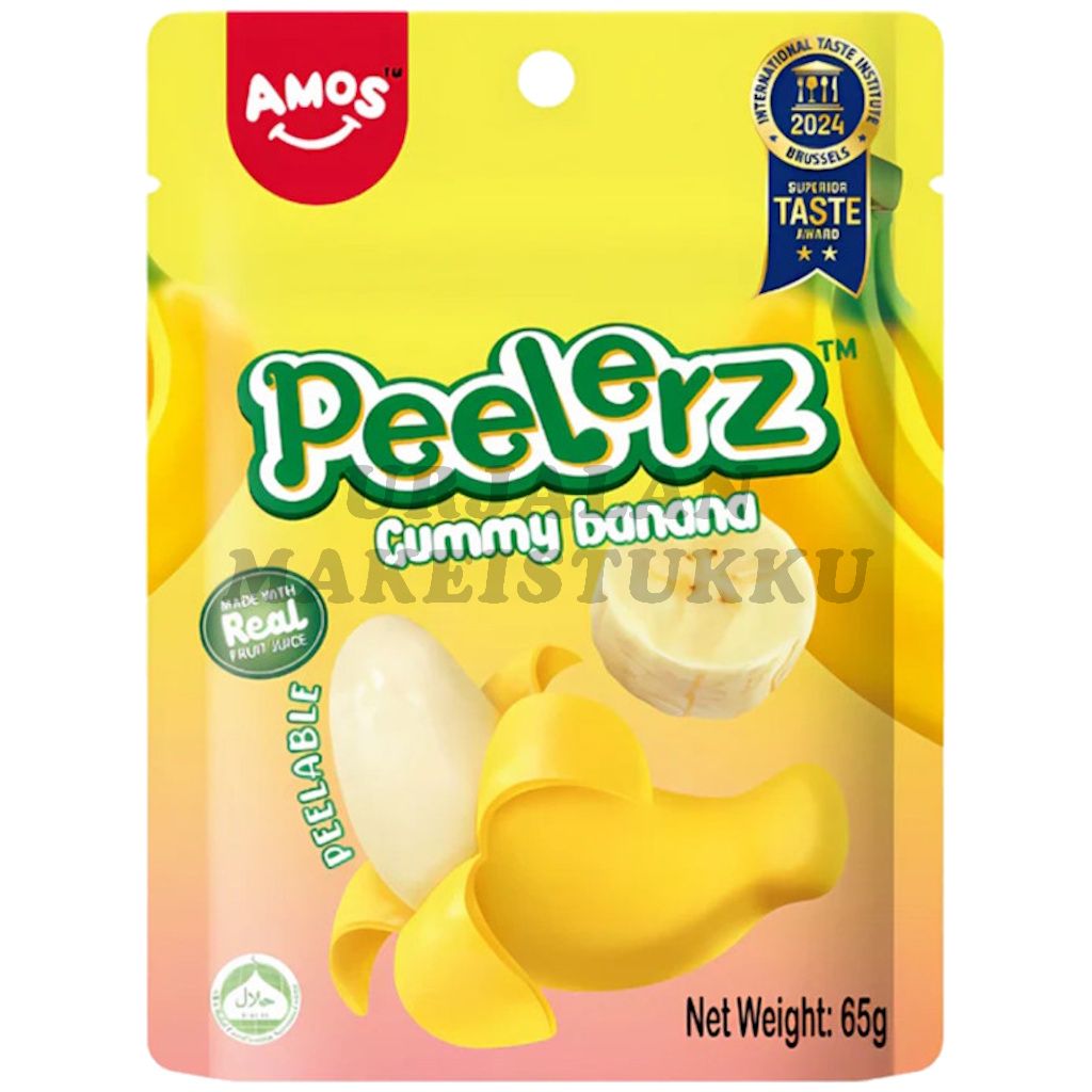 Peelerz Gummy Banana hedelmämakeinen 65g