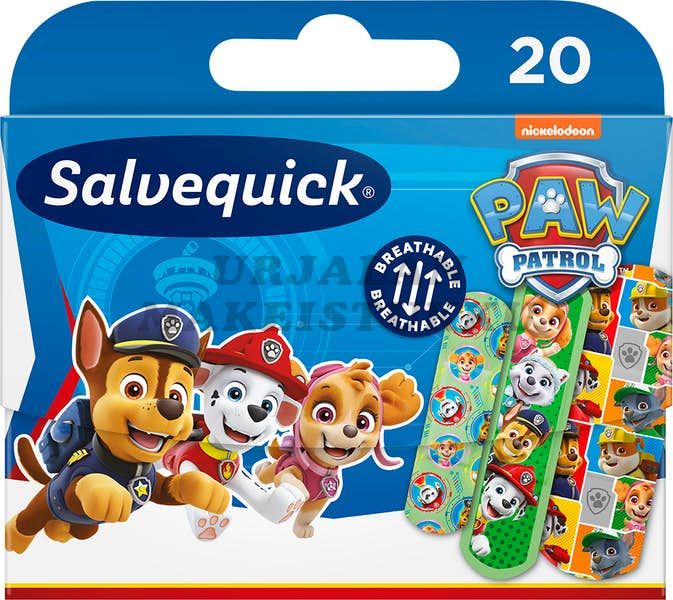 Salvequick Lastenlaastari Paw Patrol 20 kpl