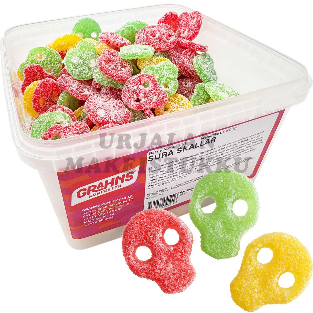 Grahns Happamat pääkallot 1.5kg