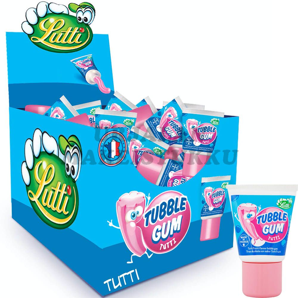Lutti Tuubipurukumi Tutti Frutti 36 kpl