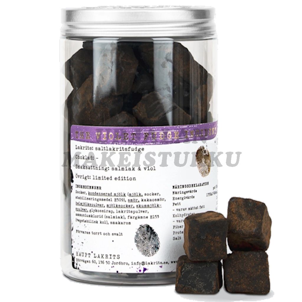 Haupt Lakrits The Violet Fudge Incident Lakritsifudge 350g