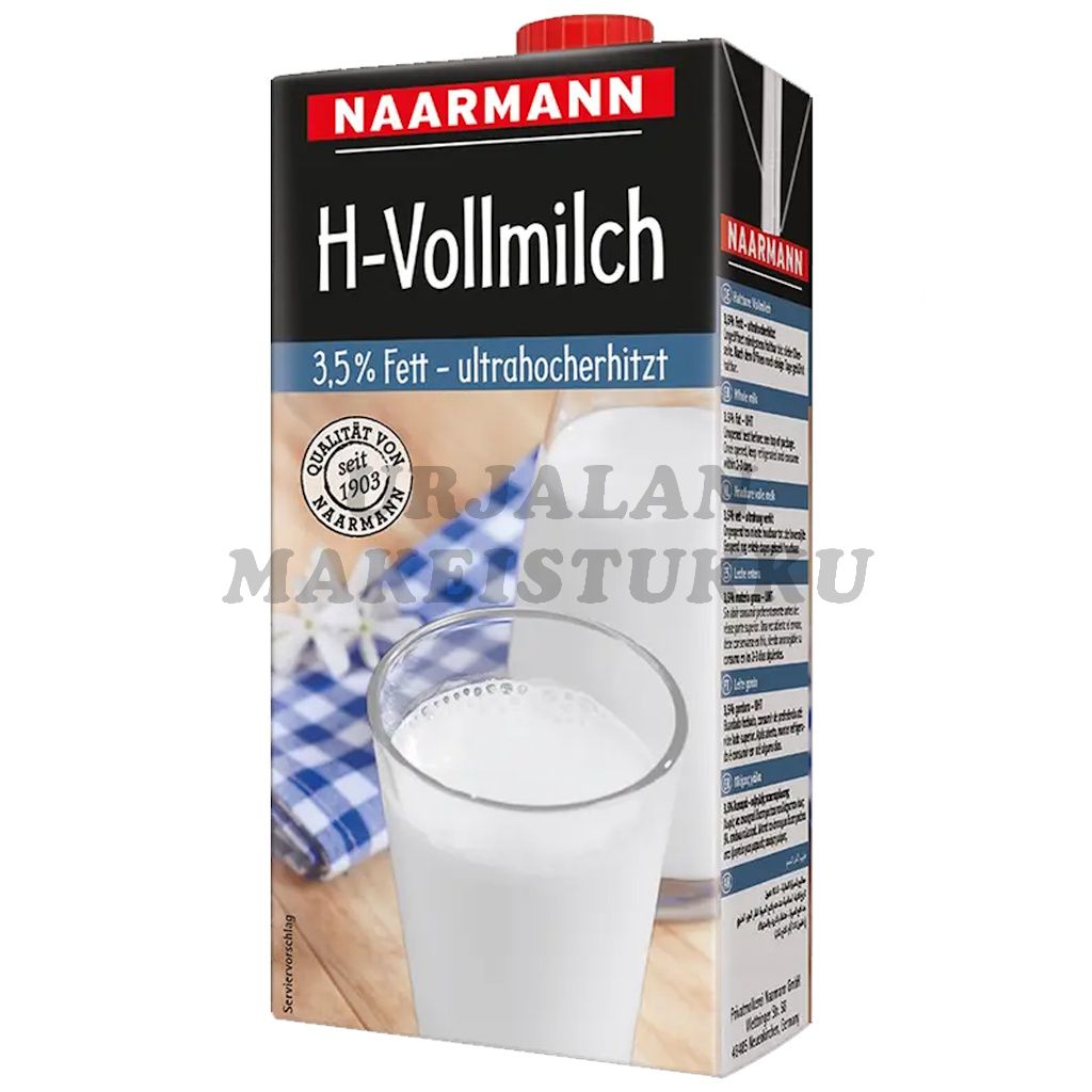 Naarman UHT Täysmaito 3,5%, 1l