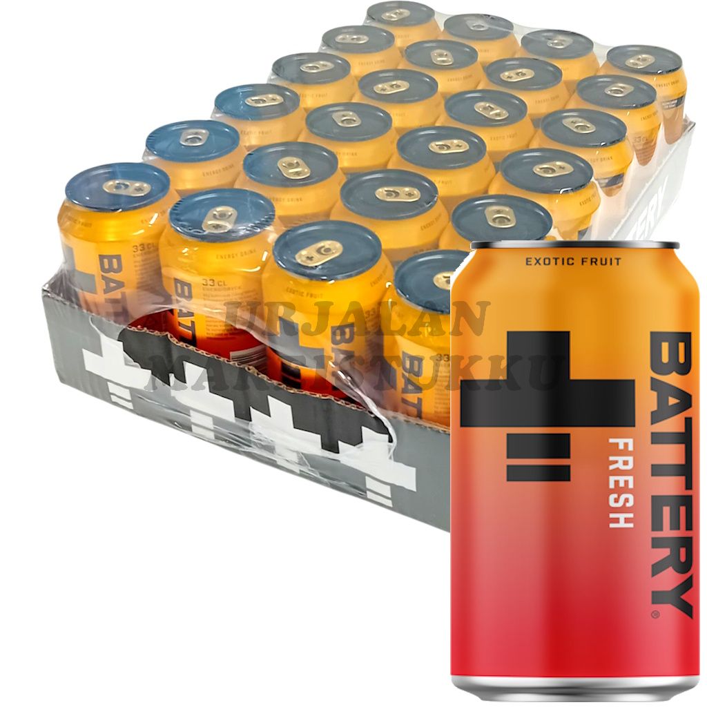 Battery Fresh energiajuoma 330ml x 24-pack