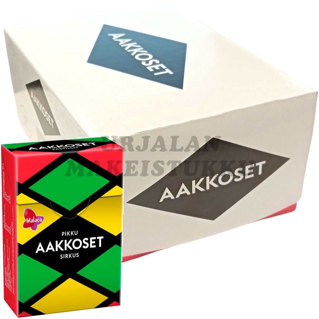 Malaco Aakkoset Pikku Sirkus 75g x 12kpl