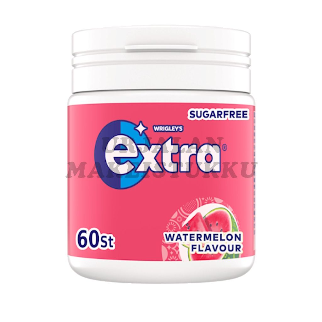 Extra Watermelon Bottle sokeriton purukumi 84g