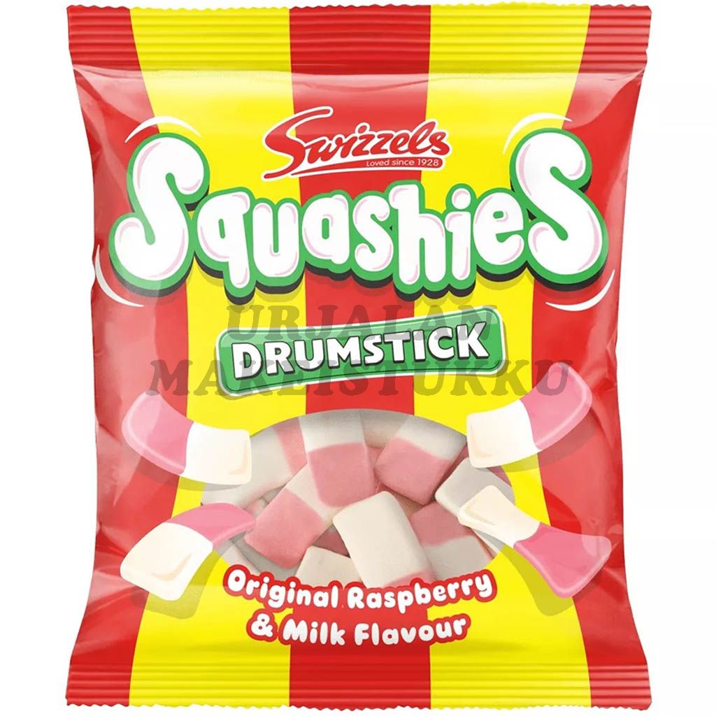 Swizzels Drumstick Squashies Original Raspberry & Milk 120g