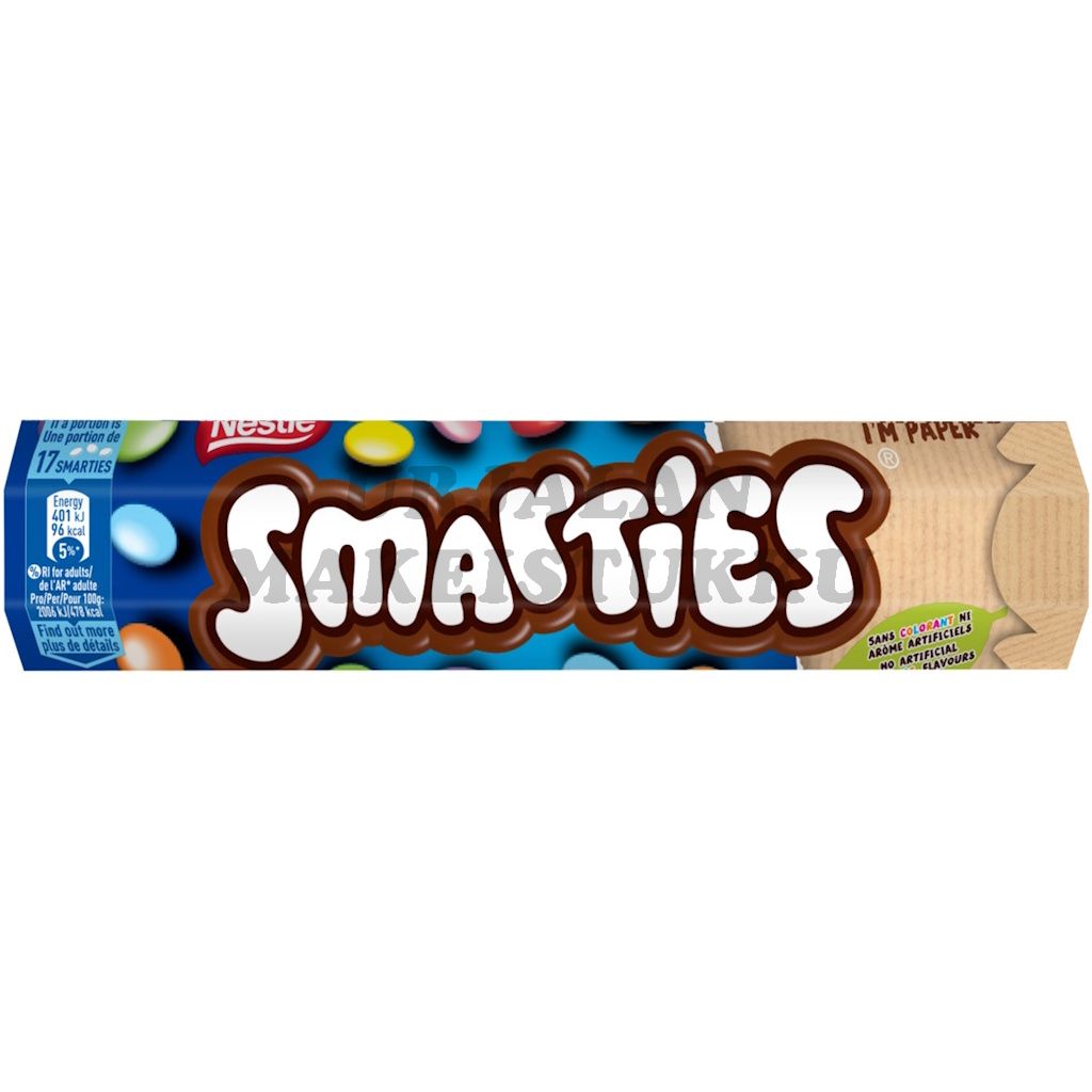 Smarties Giant Tube Jättituubi 130g