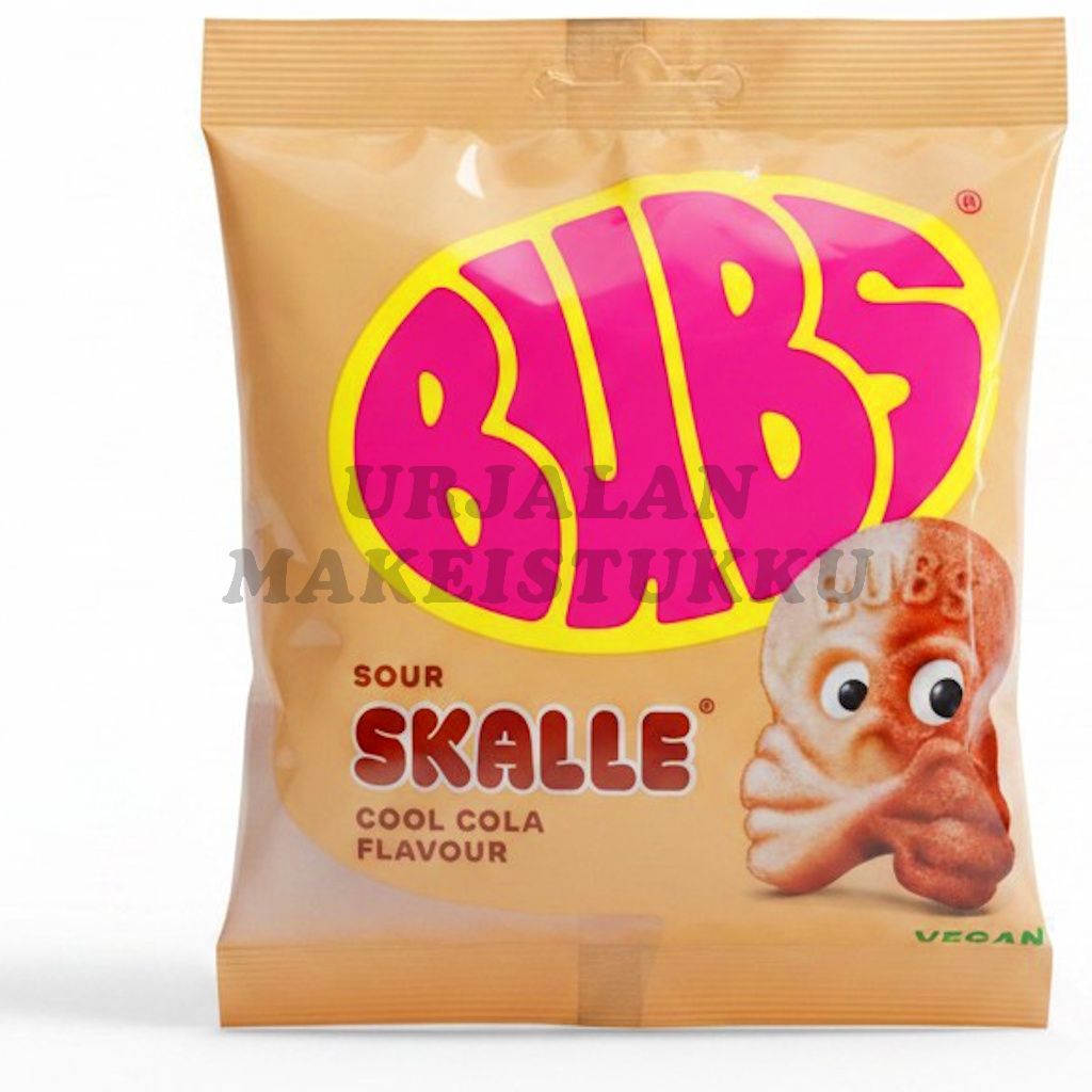 Bubs Cool Cola Skalle makeinen 155g