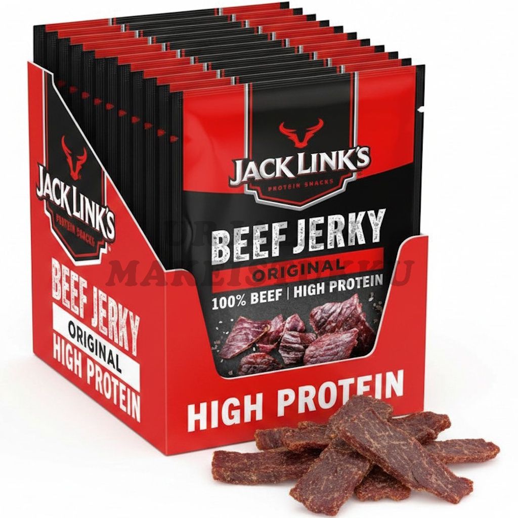 Jack Link's Beef Jerky Original kuivattua naudanlihaa 12kpl x 25g