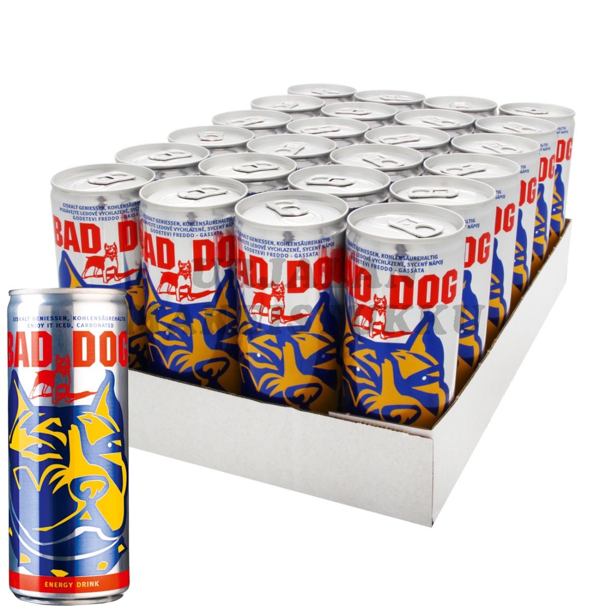 Bad Dog energiajuoma 250ml x 24-pack