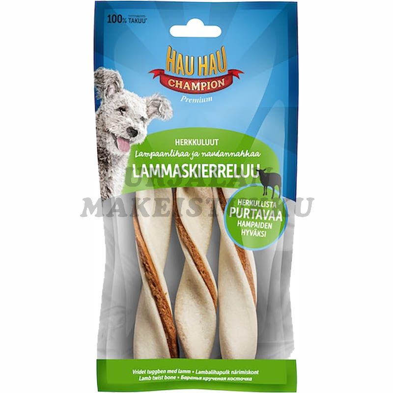 Hau Hau Champion Lammaskierreluu M 70g