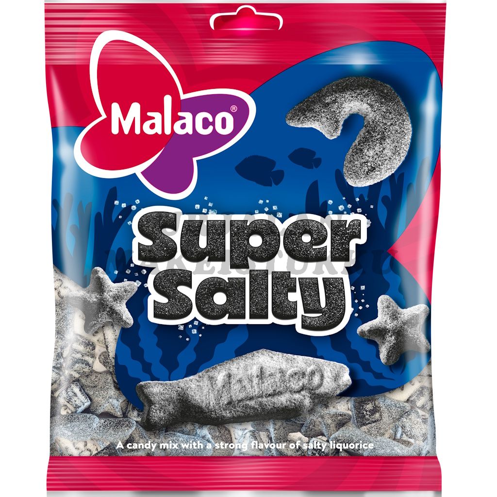 Malaco Super Salty makeissekoitus 180g