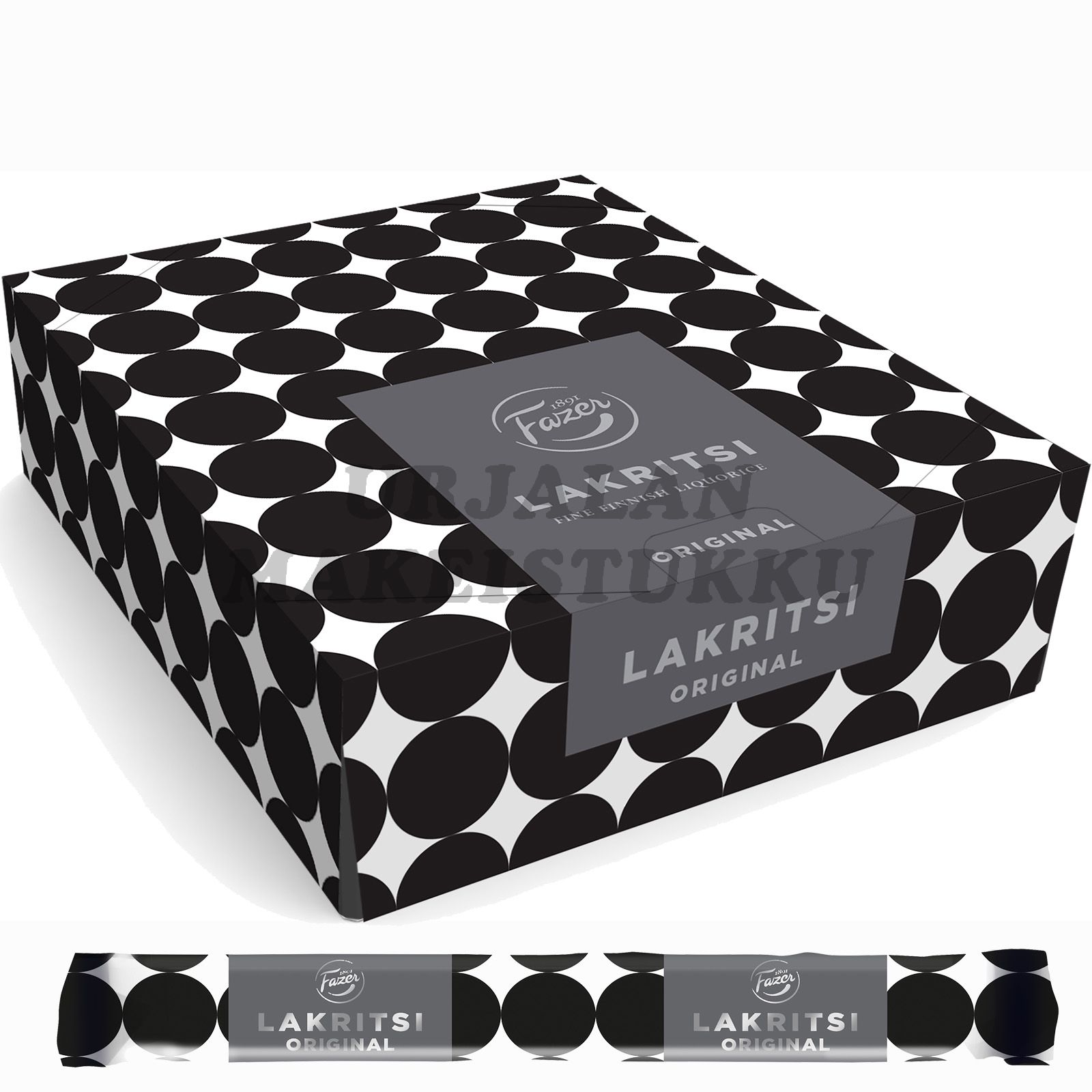 Fazer Lakritsi Original lakritsipatukka 20g x 30kpl