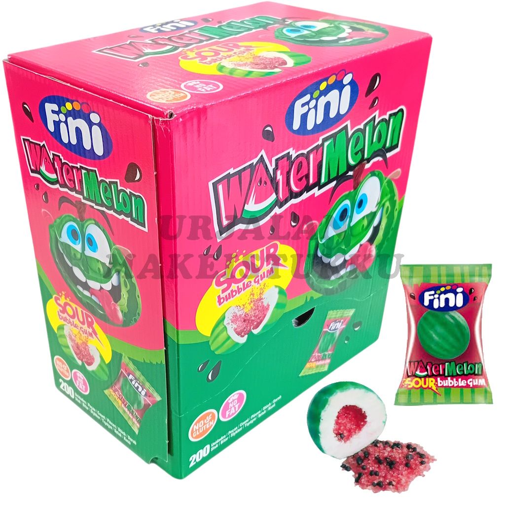 Fini Fizzy Sour Meloni purukumi 5g x 200kpl