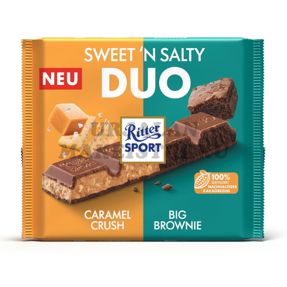 Ritter Sport Sweet & Salty Duo suklaalevy 218g