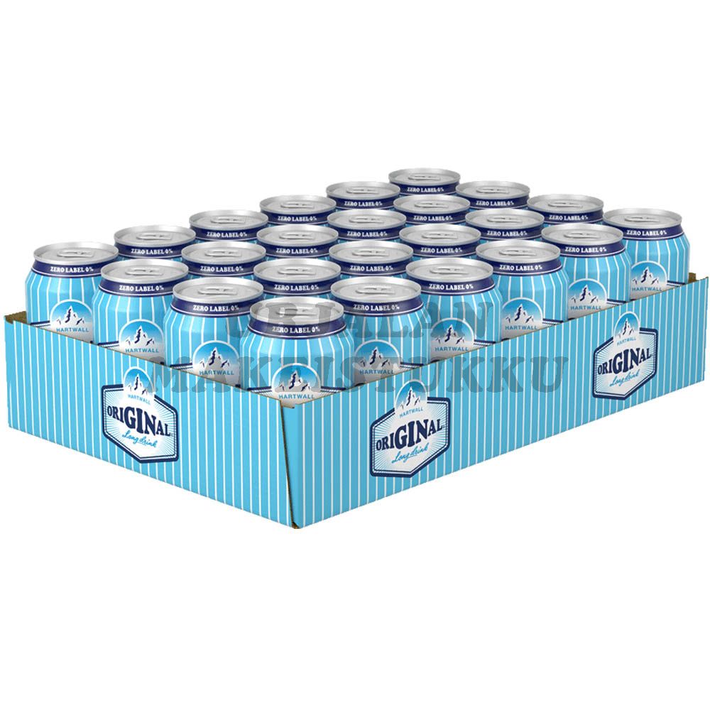 Hartwall Original Long Drink 0% Grapefruit 330ml x 24-pack