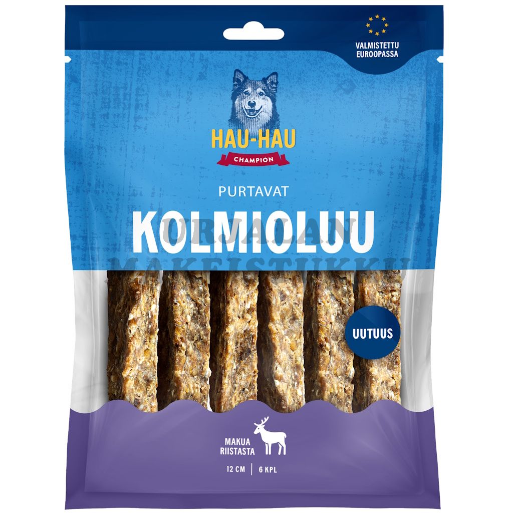 Hau Hau Champion Puru Kolmioluu riista 12cm 6kpl 240g