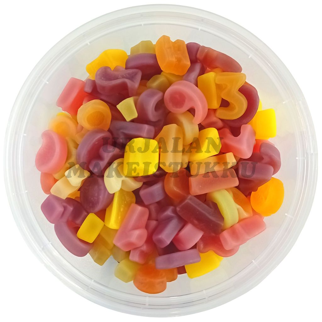 Malaco Hedelmänumerot 400g rasia