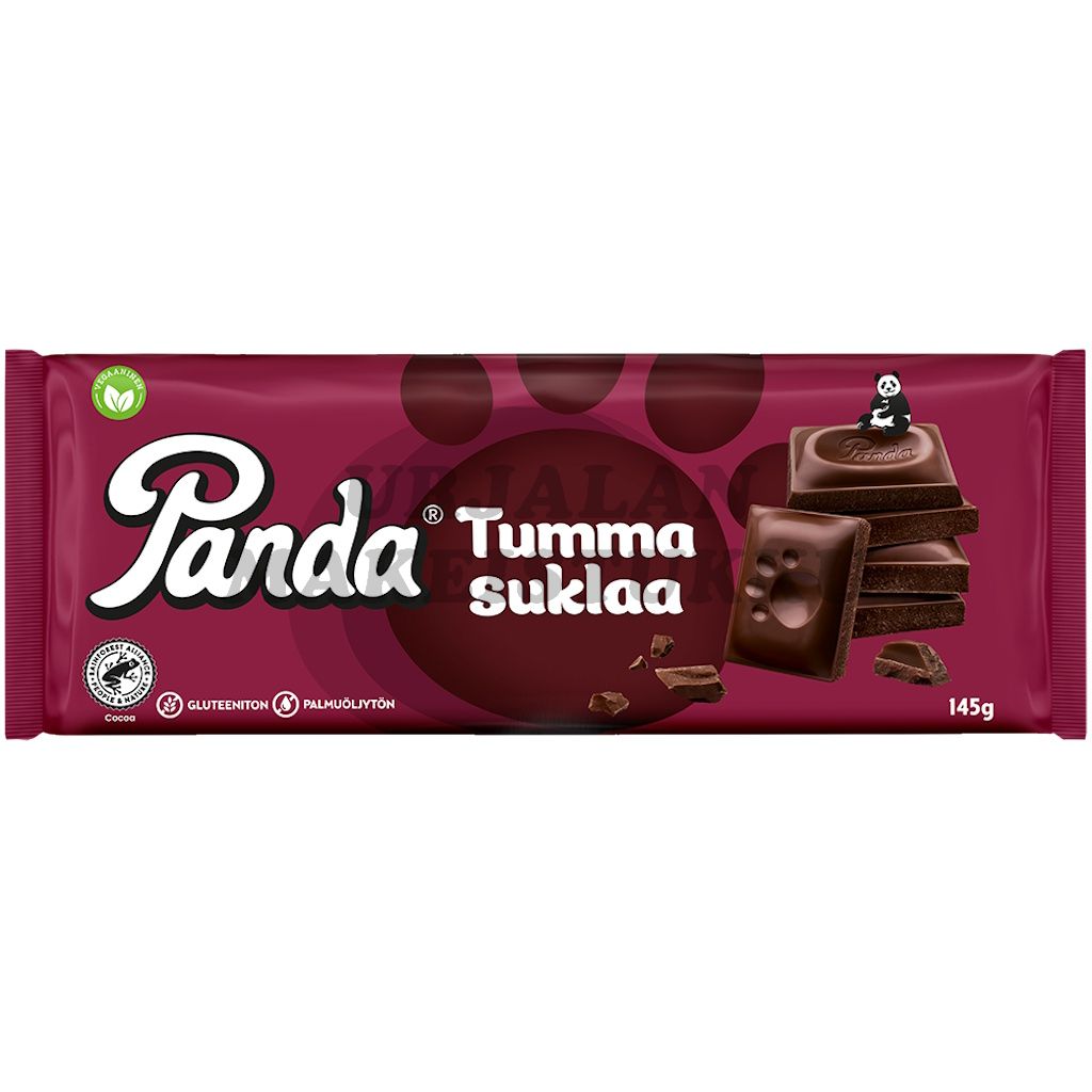 Panda Tumma suklaa suklaalevy 145g