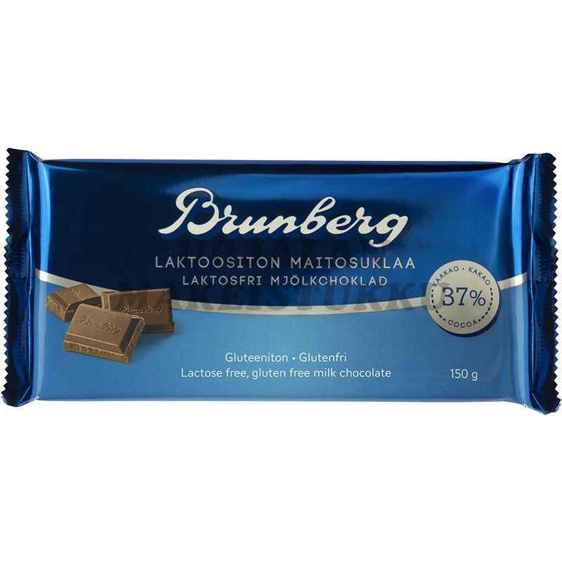 Brunberg Laktoositon Maitosuklaalevy 150g
