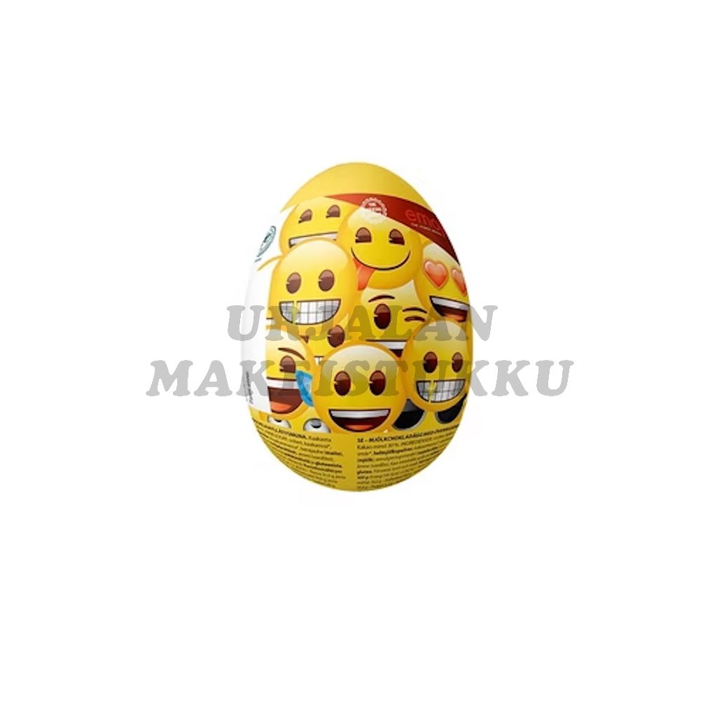 Emoji yllätyssuklaamuna 45g