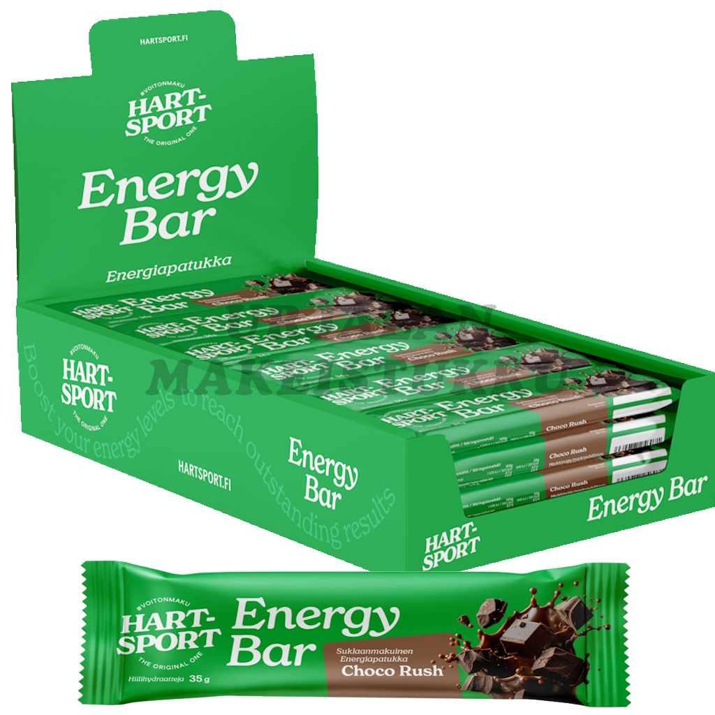 Hart-Sport Energy Bar Choco Rush energiapatukka 55g x 18kpl
