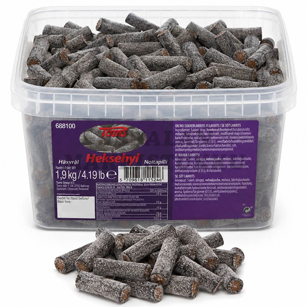 Toms Noitapilli salmiakkilakritsi 1,9kg