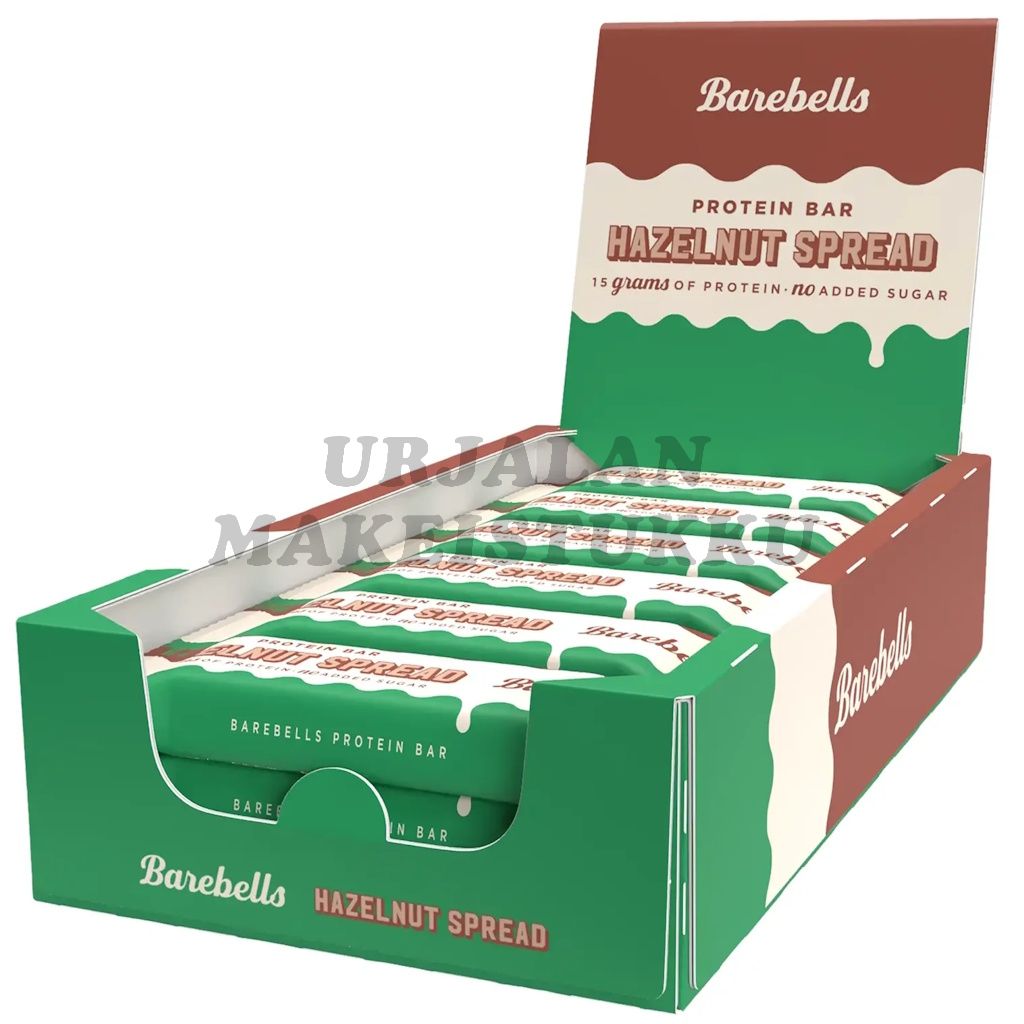 Barebells Protein Bar Hazelnut Spread proteiinipatukka 45g x 12kpl