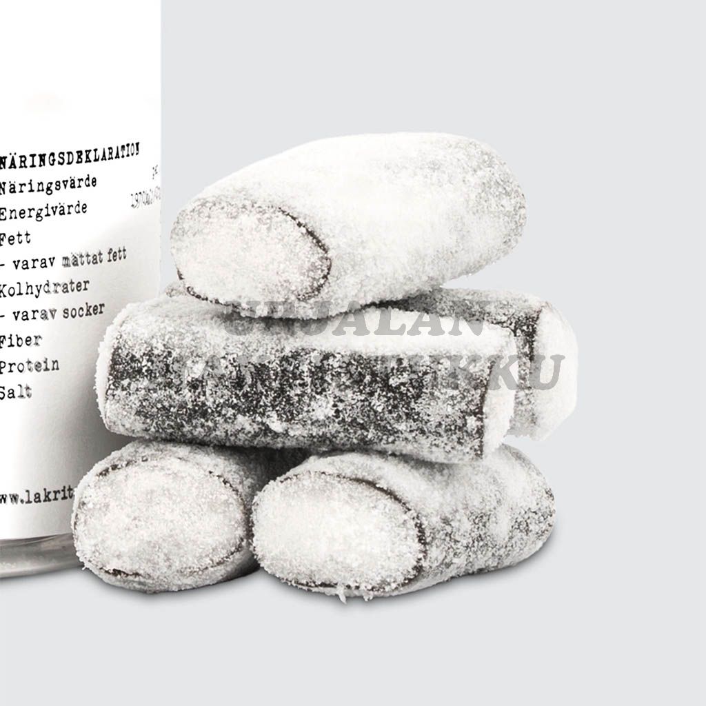Haupt Lakrits Svenskjävlar pirun suolainen lakritsi 250g