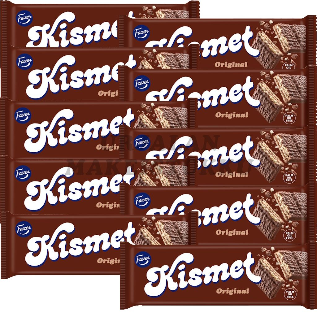 Fazer Kismet suklaavohveli 55g x 10kpl