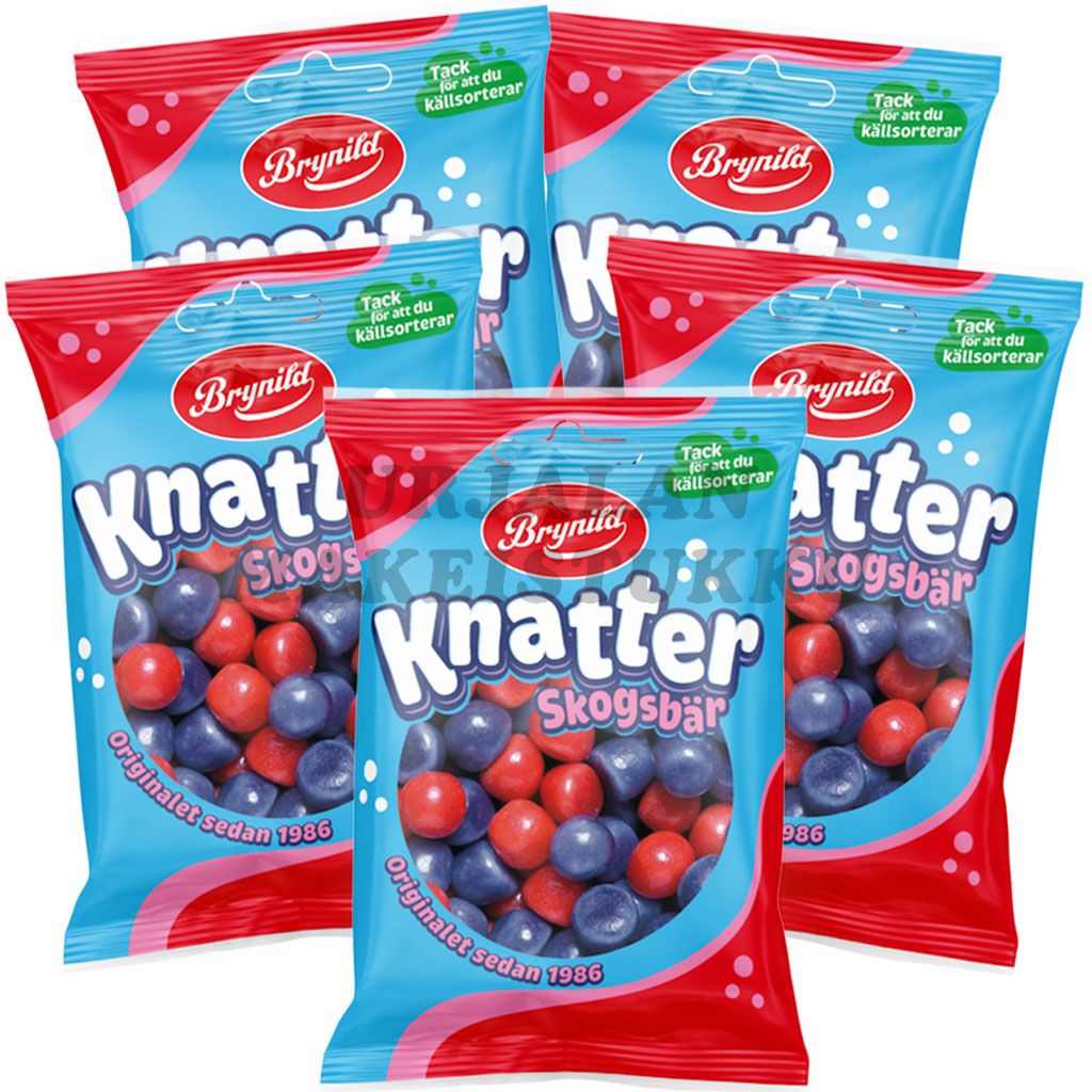 Brynild Knatter metsämarja naperot 80g x 5kpl