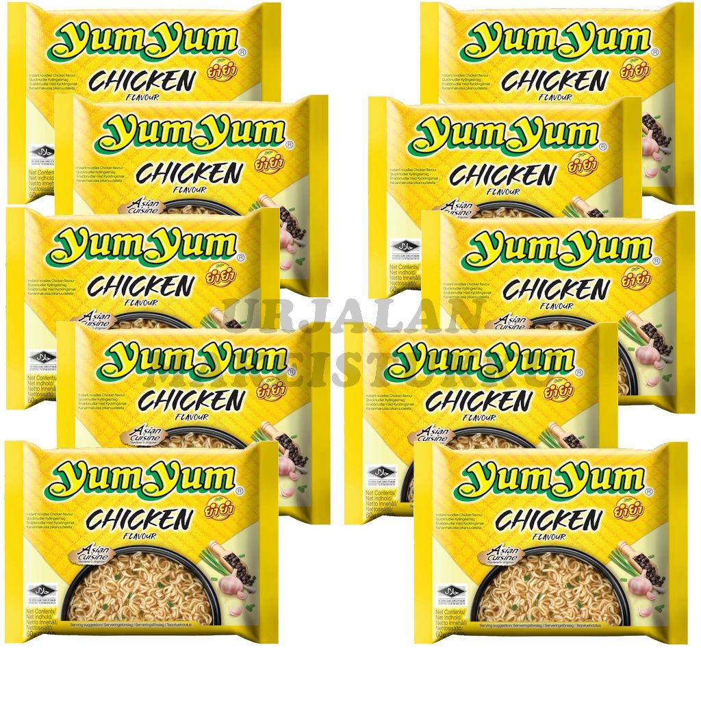 Yum Yum Kananmakuinen nuudeli 60g x 10kpl