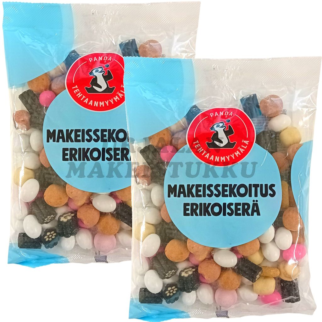 Panda tehtaanmyymälä Makeissekoitus erikoiserä 500g x 2kpl