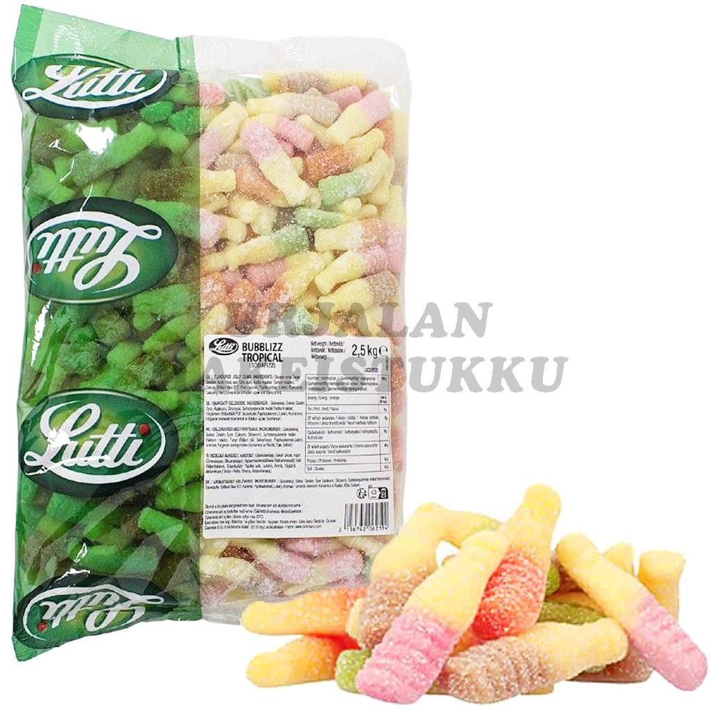Lutti Bubblizz Tropical SodaFizz 2,5kg