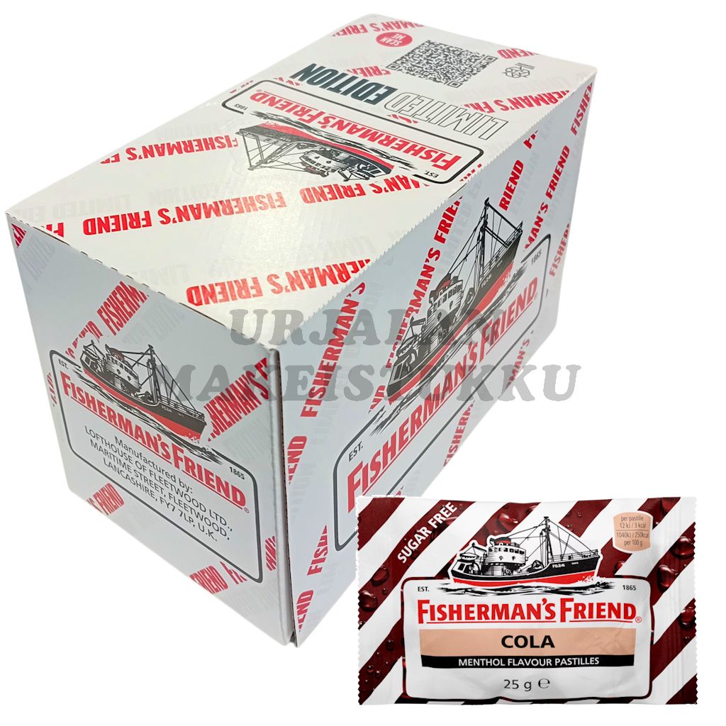 Fisherman´s Friend Sokeriton Cola 25g x 24kpl