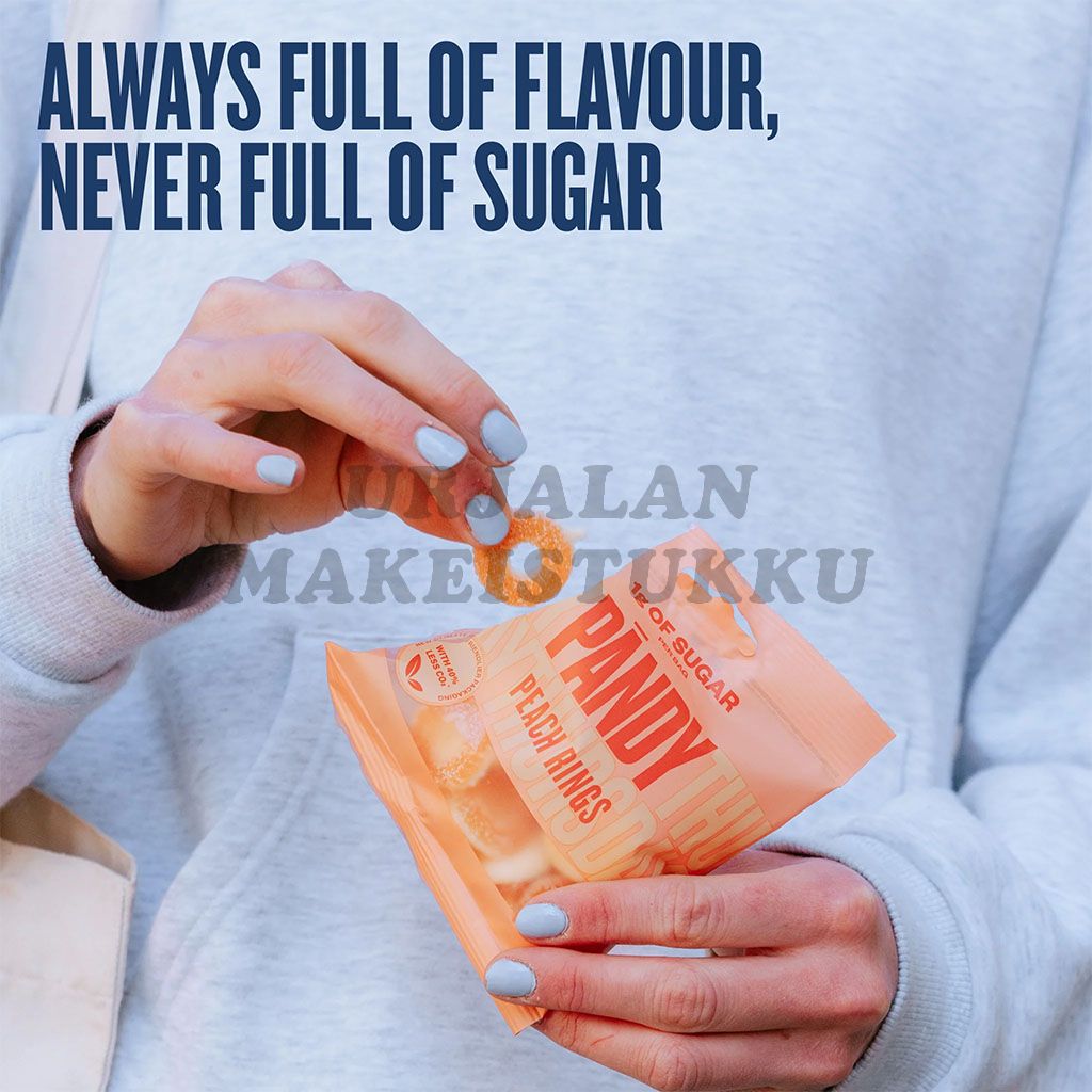 Pändy Persikka Renkaat makeispussi 50g