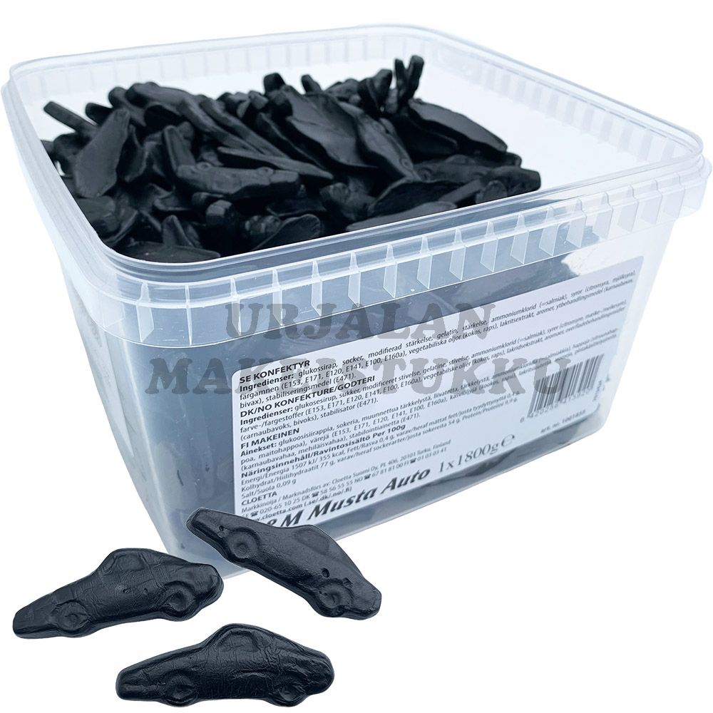 Cloetta Musta Auto 1,8kg