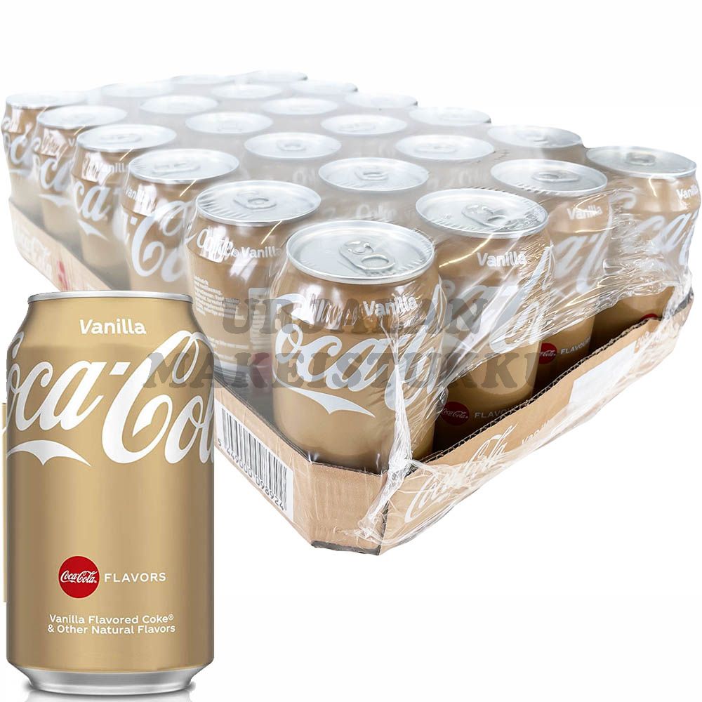 Coca-Cola Vanilla Classic virvoitusjuoma 330ml x 24kpl