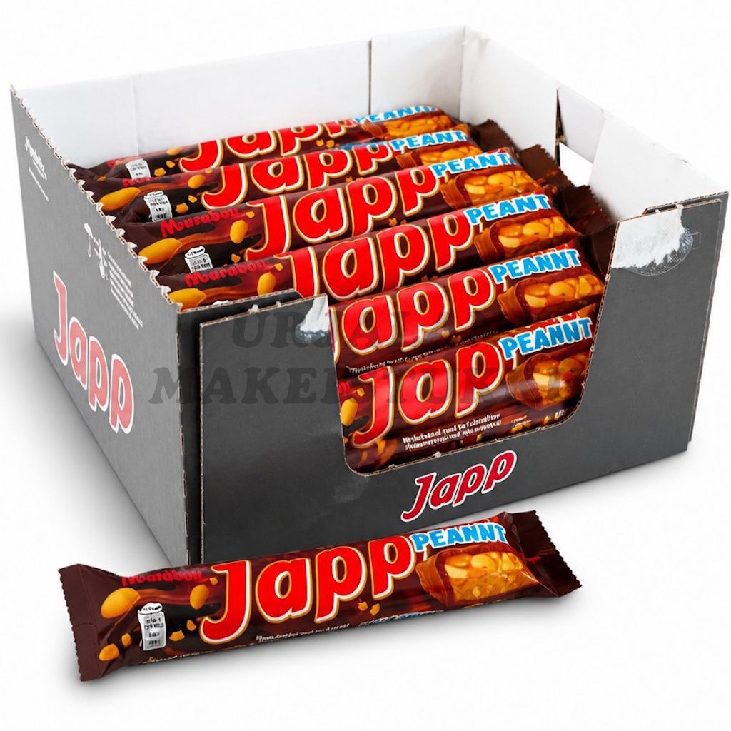 Marabou Japp Peanut suklaapatukka 60g x 20kpl