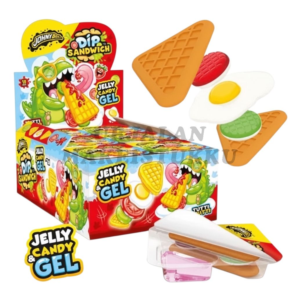 JohnyBee Dip Sandwich 40g x 18kpl