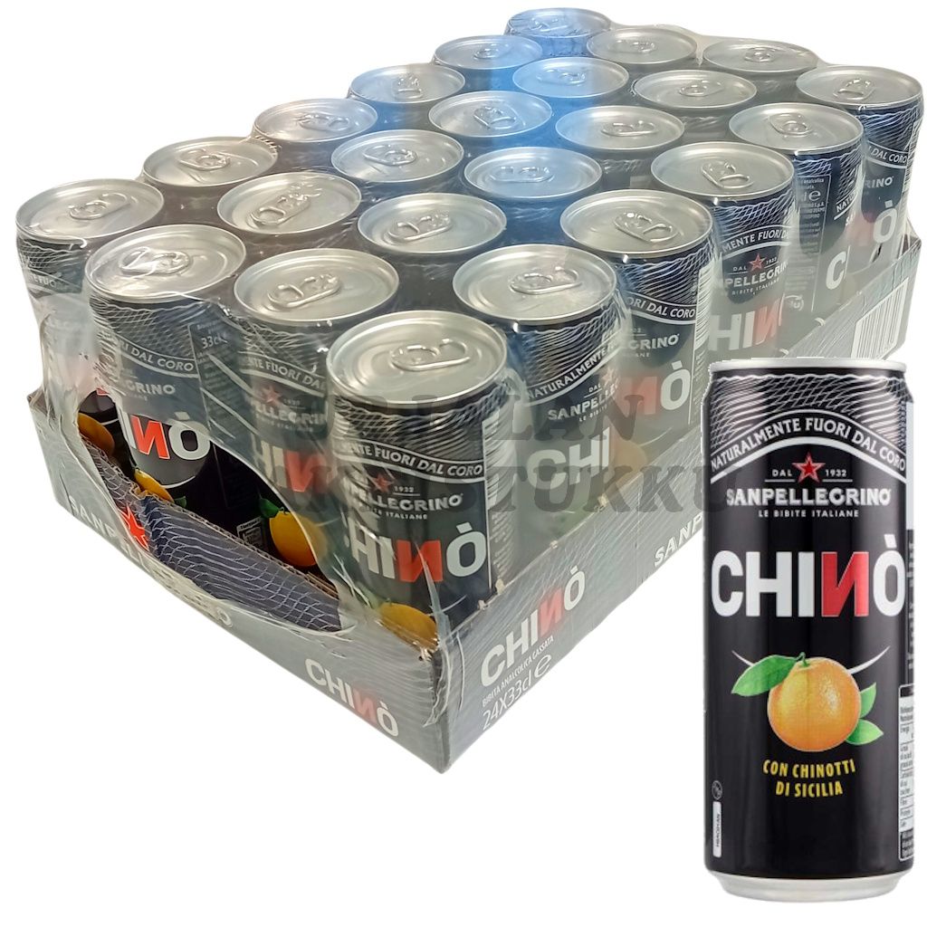 San Pellegrino Chinotto virvoitusjuoma 330ml x 24kpl