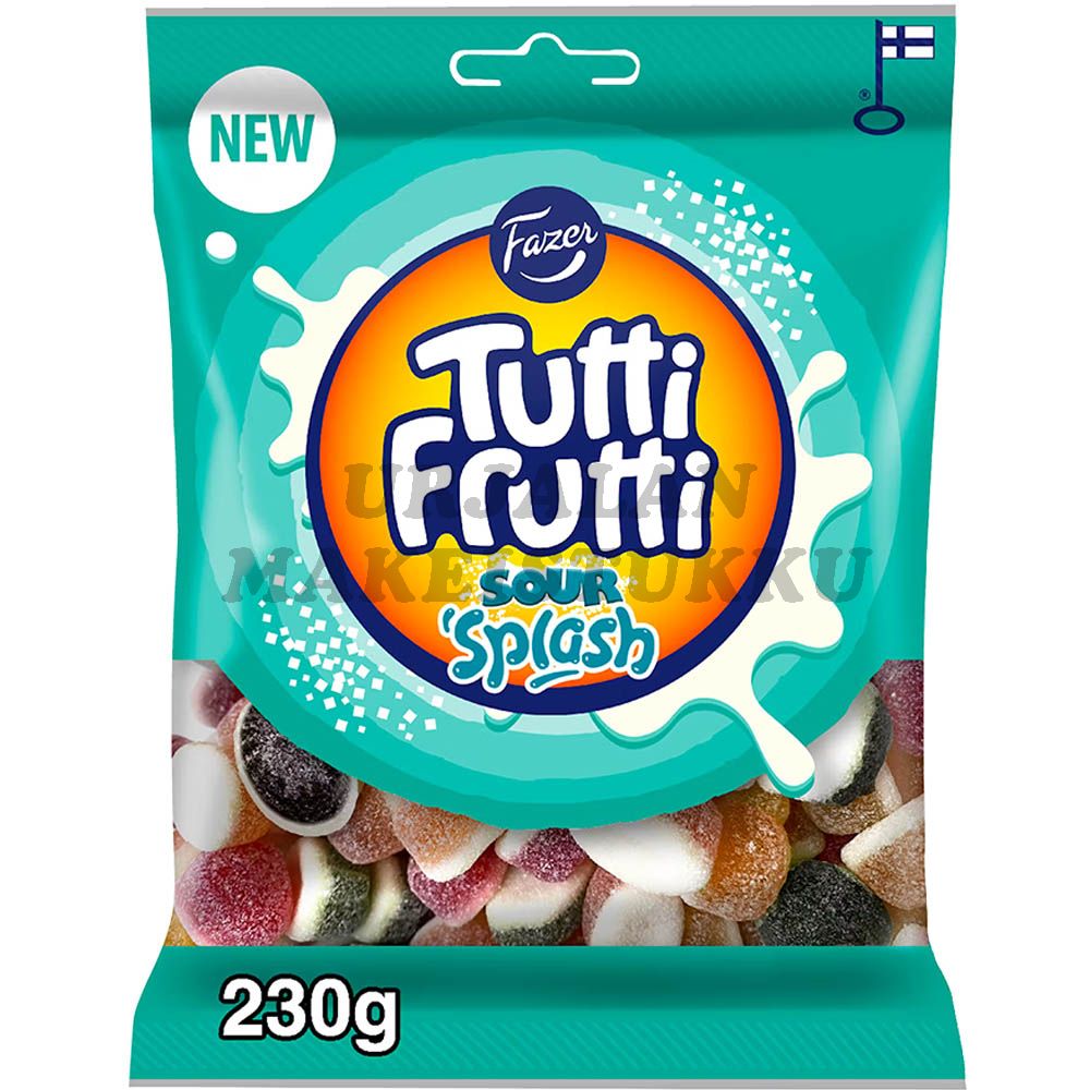 Fazer Tutti Frutti Sour Splash Mix 230g