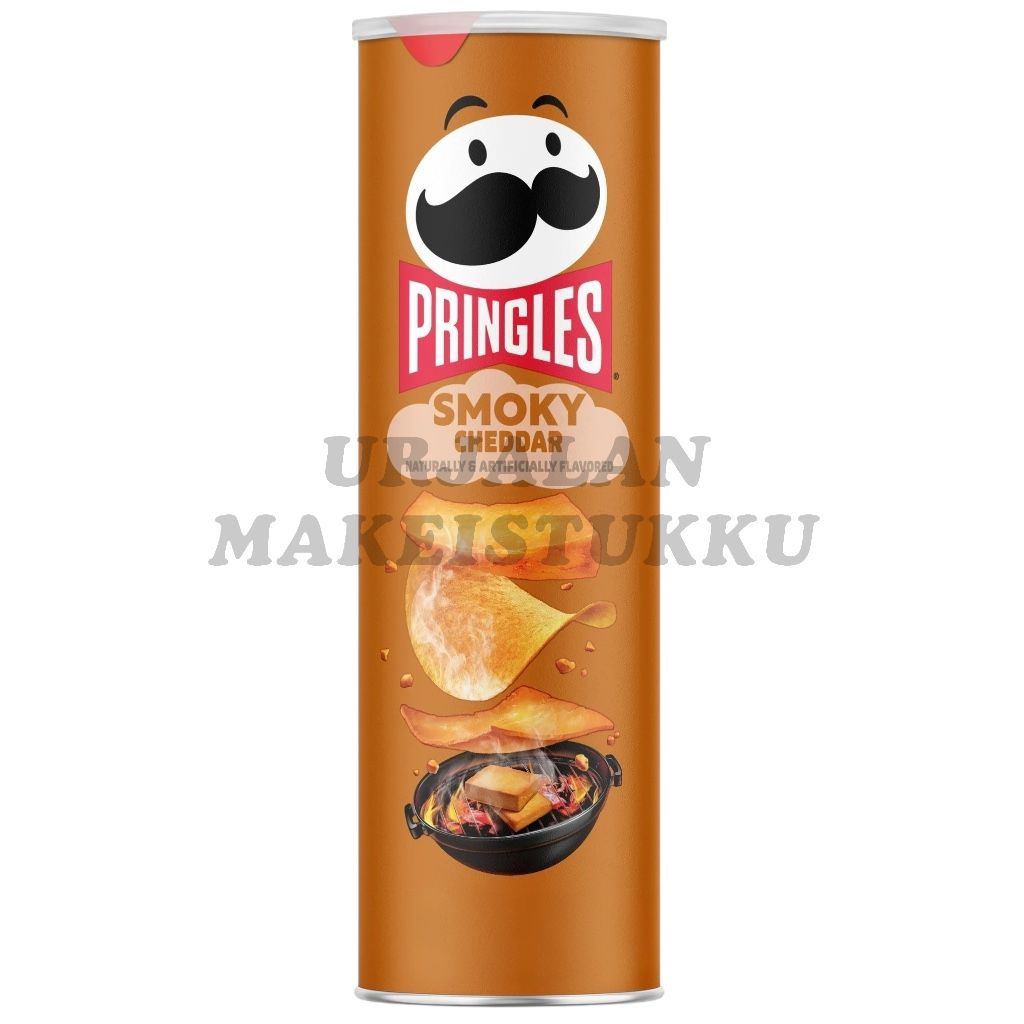 Pringles Smoky Cheddar perunalastu 156g