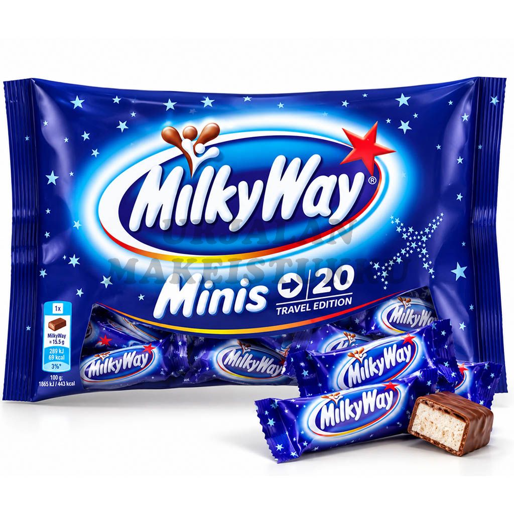 Milky Way Minis Travel Edition suklaapatukka 333g