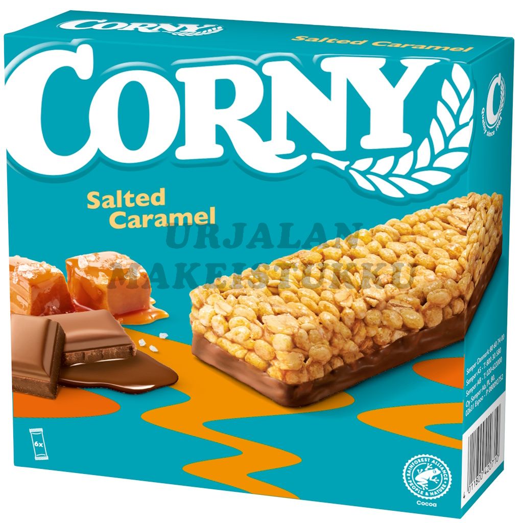 Corny Salted Caramel välipalapatukka 23g x 6kpl