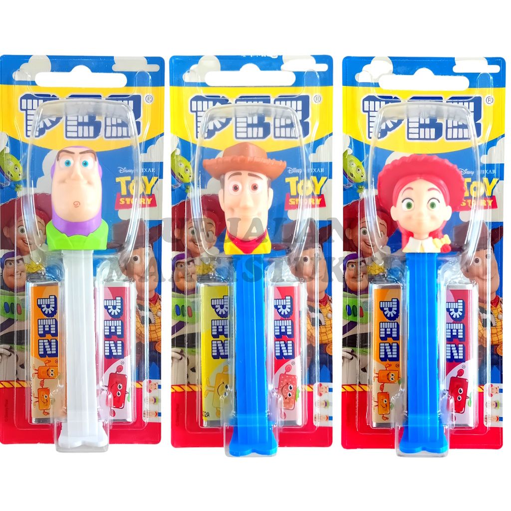 Pez Toy Story Annosteilja + Täyttöpakkaus 2 x 8,5g